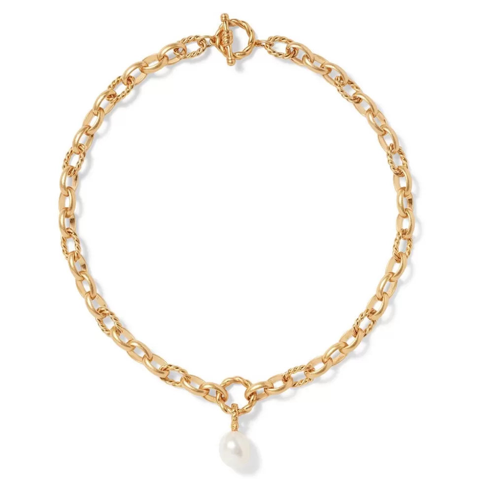 Jewelry Sets*The Met Store Cypriot Twist Pearl Chain Pendant Necklace and Triple-Hoop Earrings Set