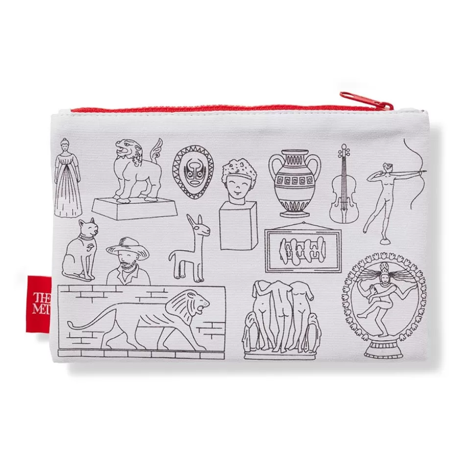 Art Supplies & Easels*The Met Store Favorite Galleries of The Met Color & Learn Washable Kids' Pencil Case