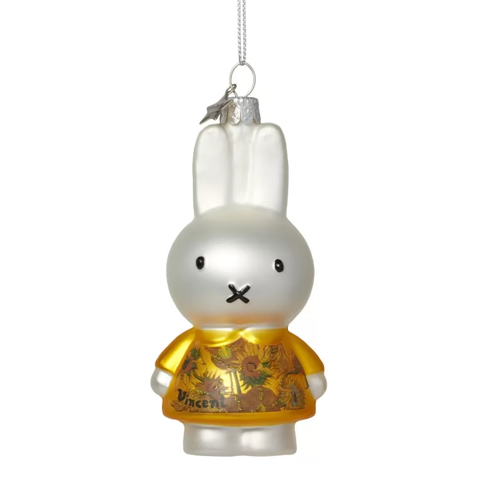 Ornaments*The Met Store Miffy Van Gogh Sunflowers Ornament