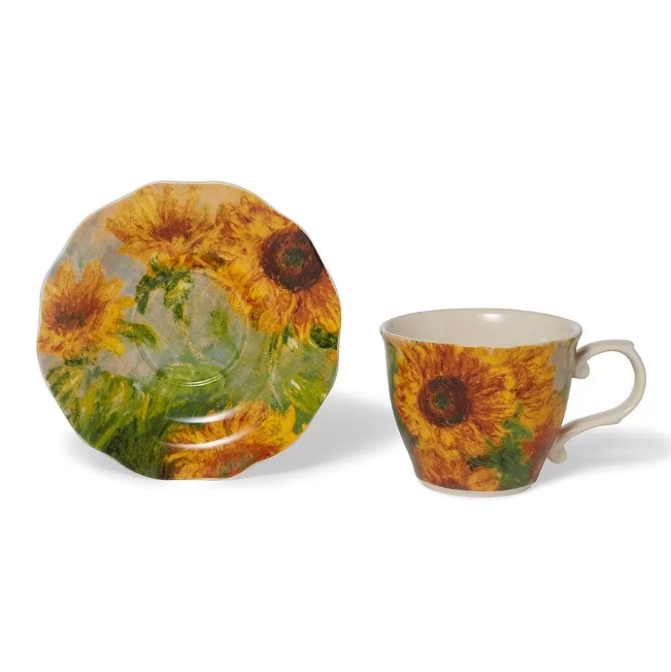 Tableware*The Met Store Monet Sunflowers Teacup and Saucer