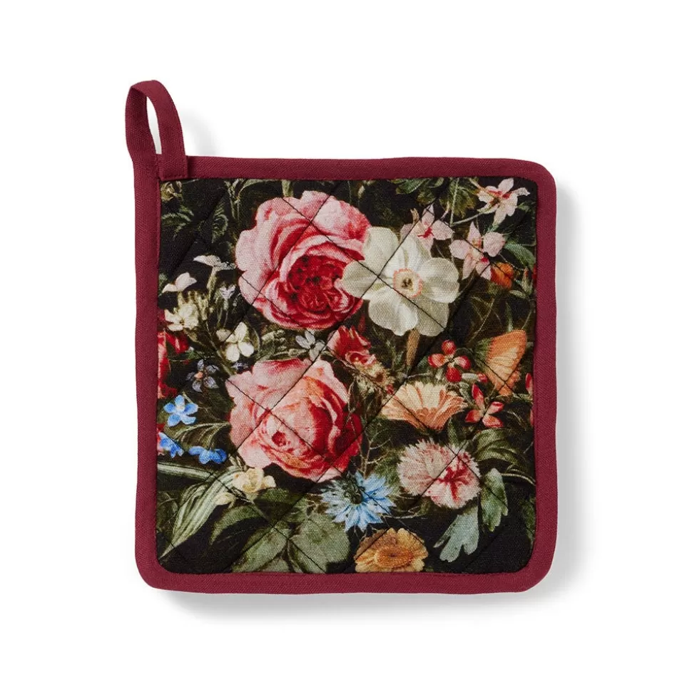 Tableware*The Met Store Peeters Bouquet of Flowers Pot Holder and Oven Mitt Set