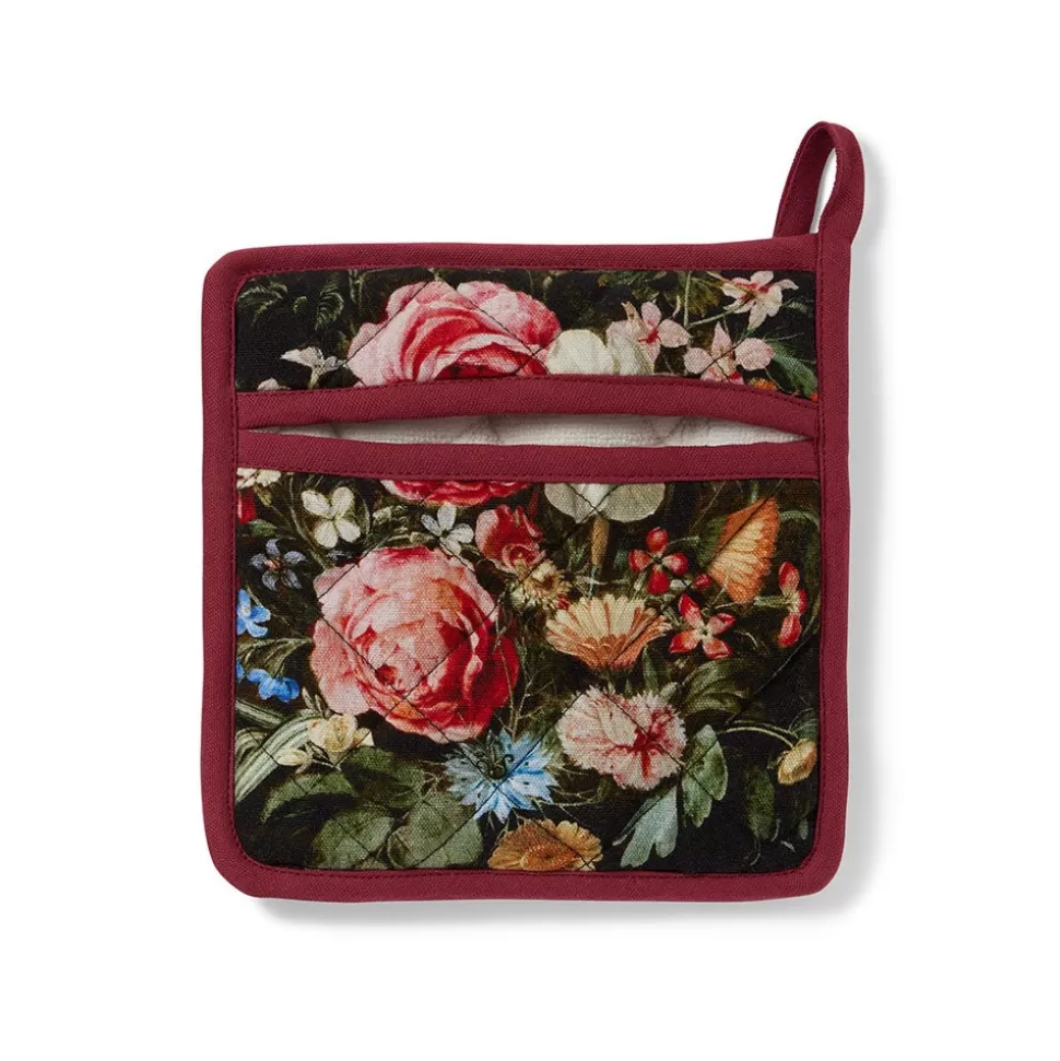 Tableware*The Met Store Peeters Bouquet of Flowers Pot Holder and Oven Mitt Set