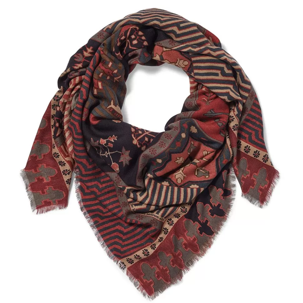 Scarves & Wraps*The Met Store Persian Garden Oversize Square Wool Scarf