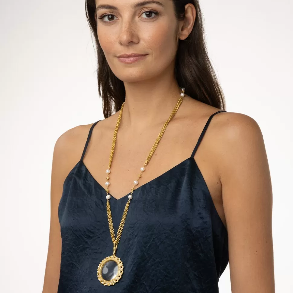 Necklaces*The Met Store Philippine Pearl Magnifier Pendant Necklace