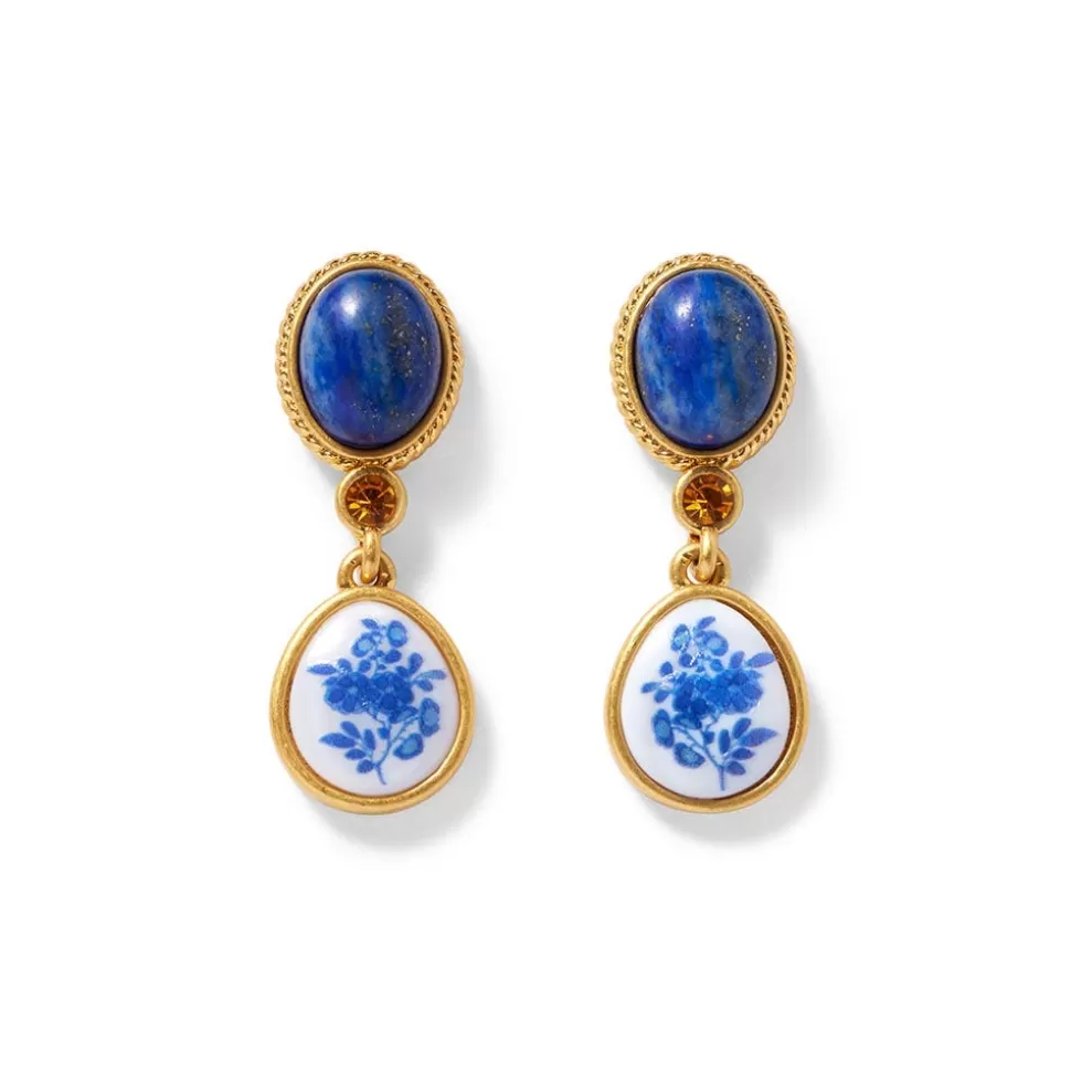 Jewelry Sets*The Met Store Qing Bottle Lariat Necklace and Floral Drop Earrings Set