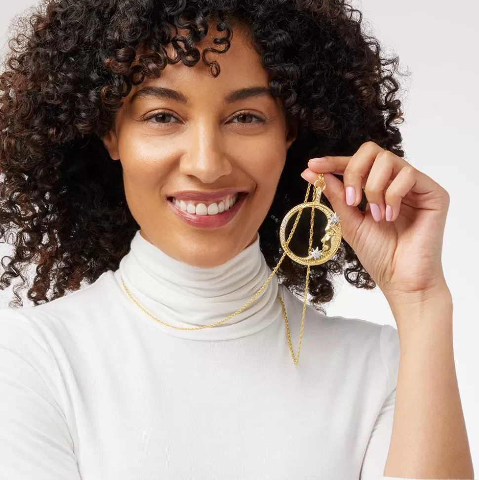 Jewelry Sets*The Met Store Spanish Day and Night Magnifier Pendant Necklace and Moon Drop Earrings Set