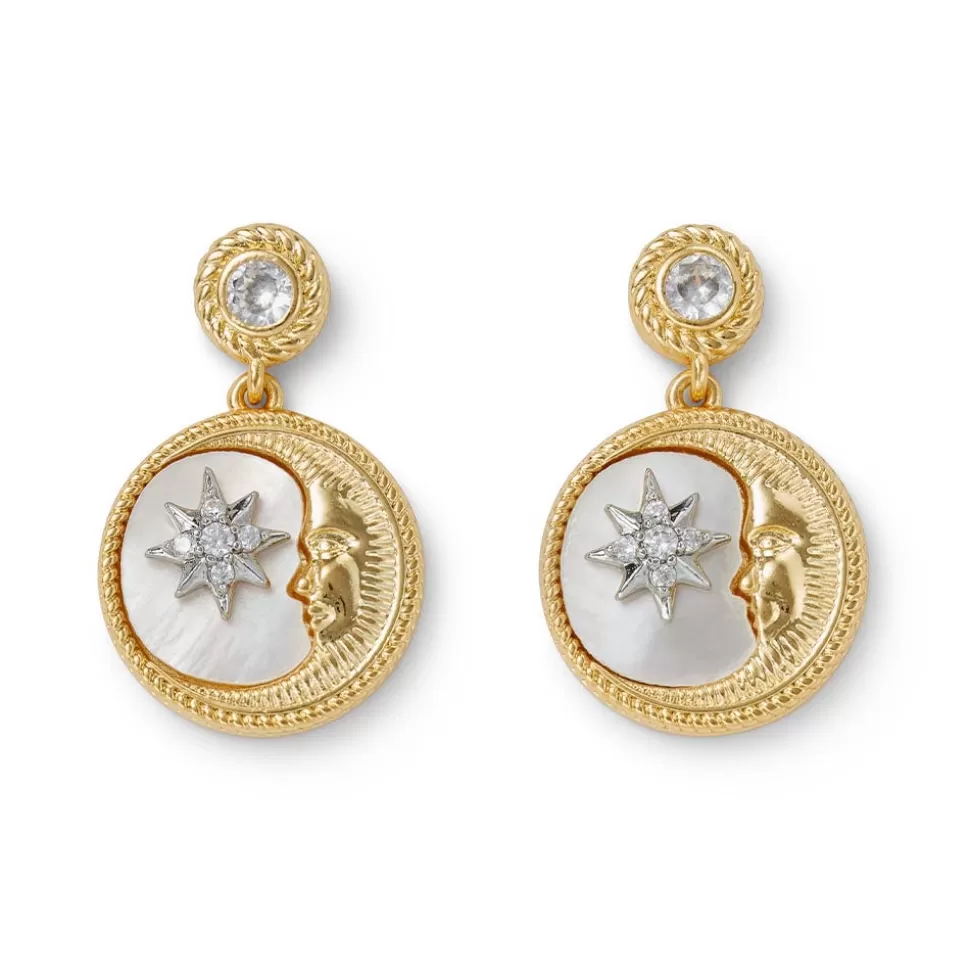 Jewelry Sets*The Met Store Spanish Day and Night Magnifier Pendant Necklace and Moon Drop Earrings Set