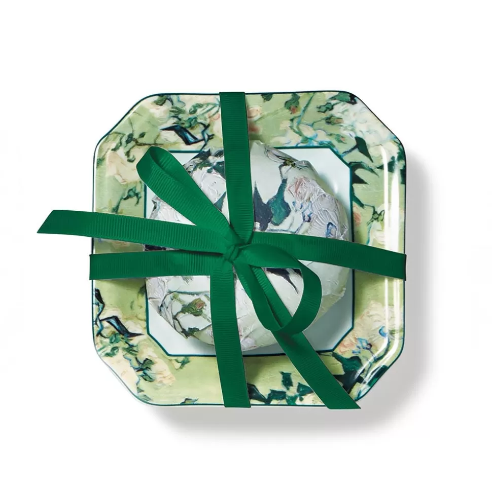 Decorative Accents*The Met Store Van Gogh Roses Scented Soap and Porcelain Dish Gift Set