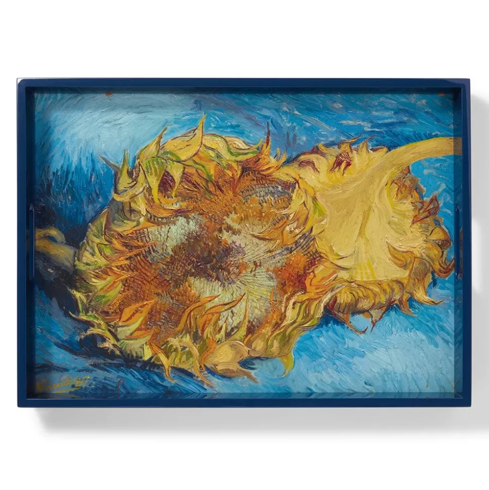 Tableware | Decorative Accents*The Met Store Van Gogh Sunflowers Lacquer Tray