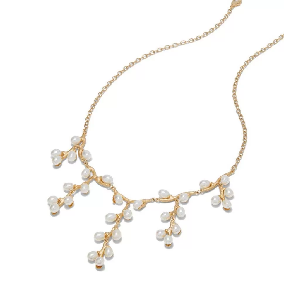 Jewelry Sets*The Met Store Willow Catkins Pearl Bib Necklace and Drop Earrings Set